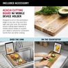 25&rdquo; Workstation Kitchen Sink Drop-In Top Mount Stainless Steel Single Bowl with WorkFlow&trade; Ledge and Accessories